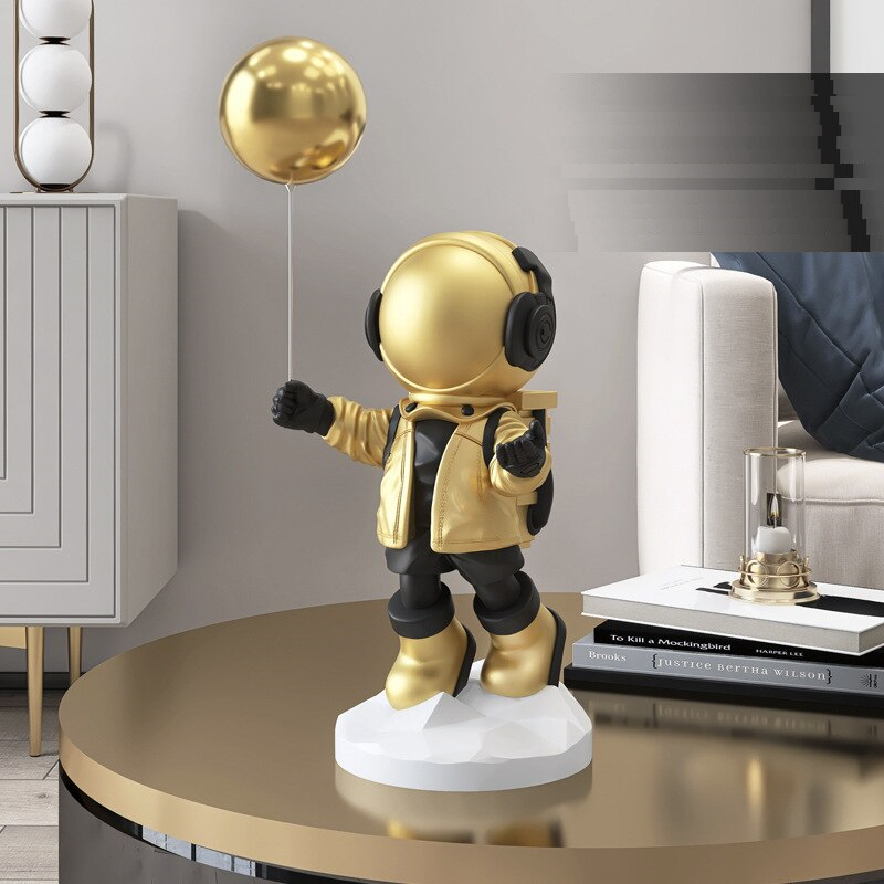 Escultura decorativa Astronauta Floating