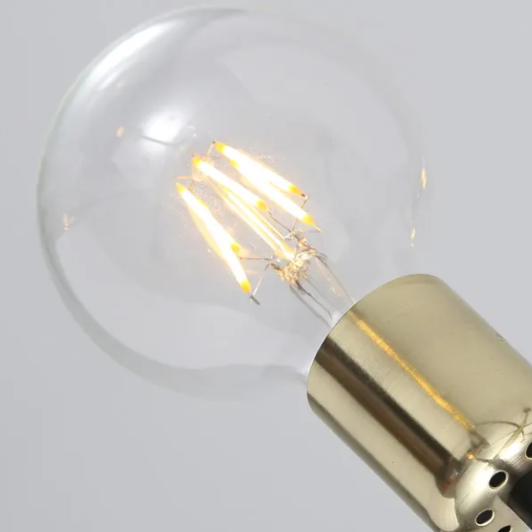 Lustre Balance Preto & Dourado - 03 Tamanhos