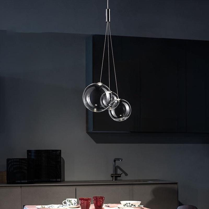 Pendente triplo Cherry - design moderno