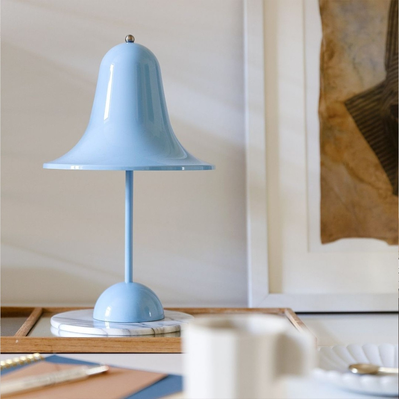 Luminária de mesa portátil Pantella Cone - 08 Cores