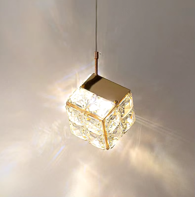 Pendentes Crystal Cubo - moderno e sofisticado