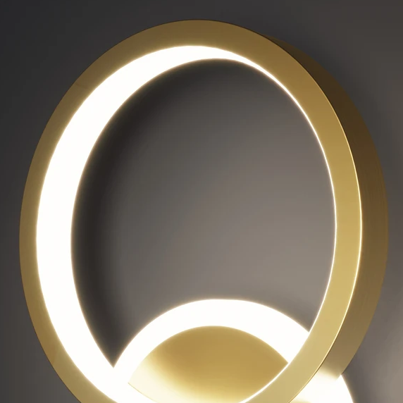 Arandela em led Fox - design pós-moderno