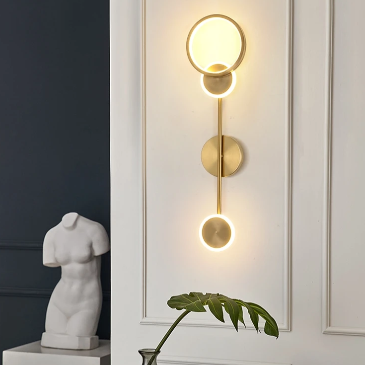 Arandela em led Fox - design pós-moderno
