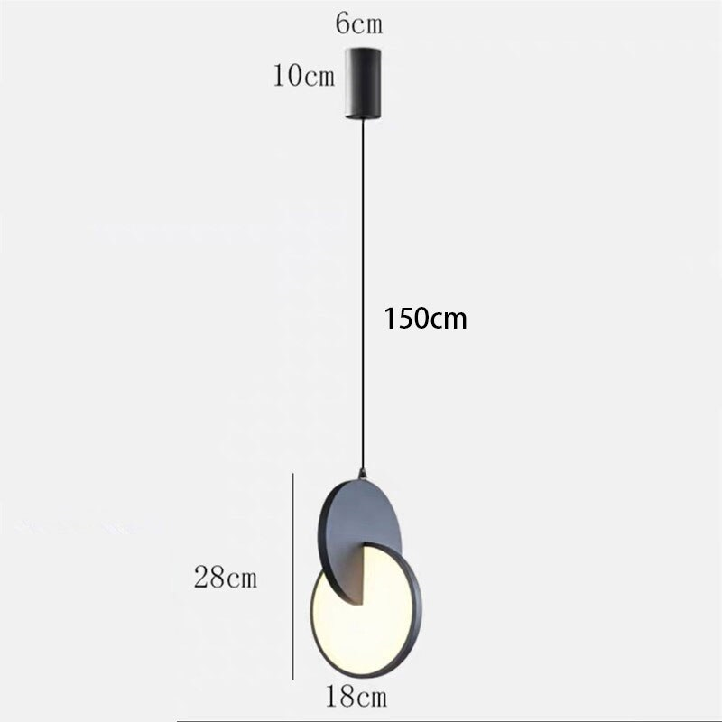 Pendentes em led Kea - design moderno