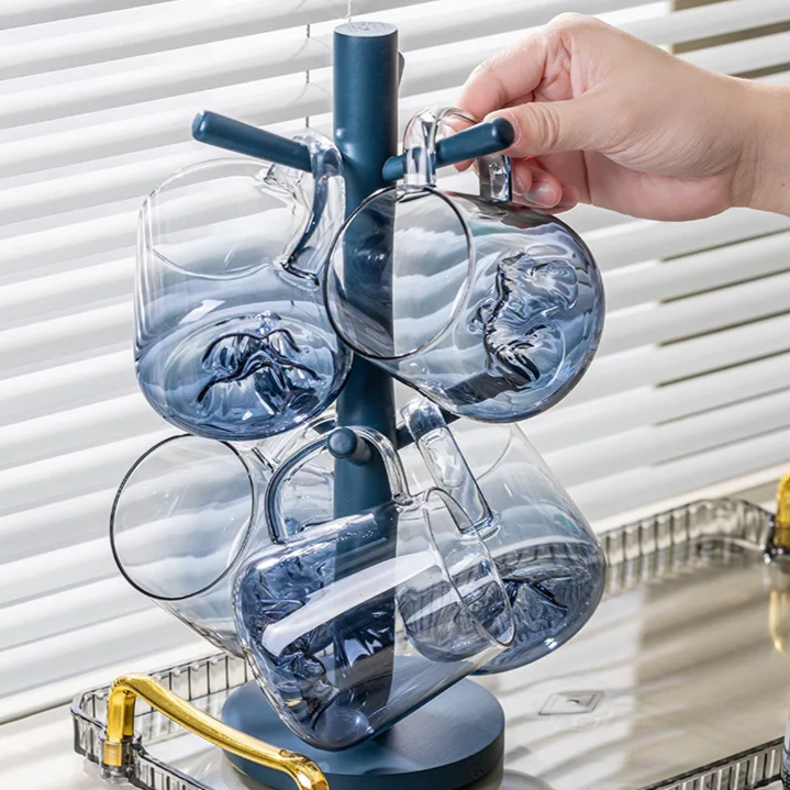 Jogo Jarra & Copos Blue Iceberg