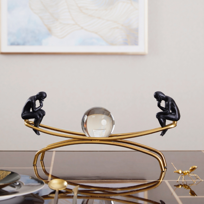 Linha de ornamentos decorativos O Pensador