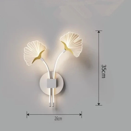 Arandela em led Spectrum - alumínio e acrílico