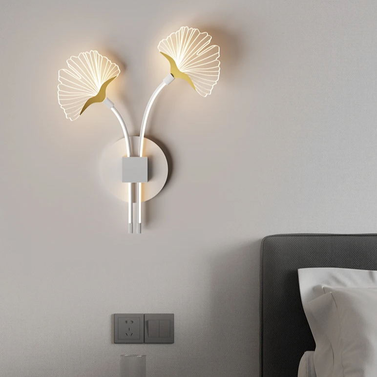 Arandela em led Spectrum - alumínio e acrílico