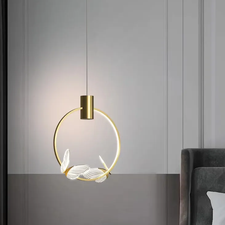 Linha de iluminação Mini Borboletas - criativo e elegante