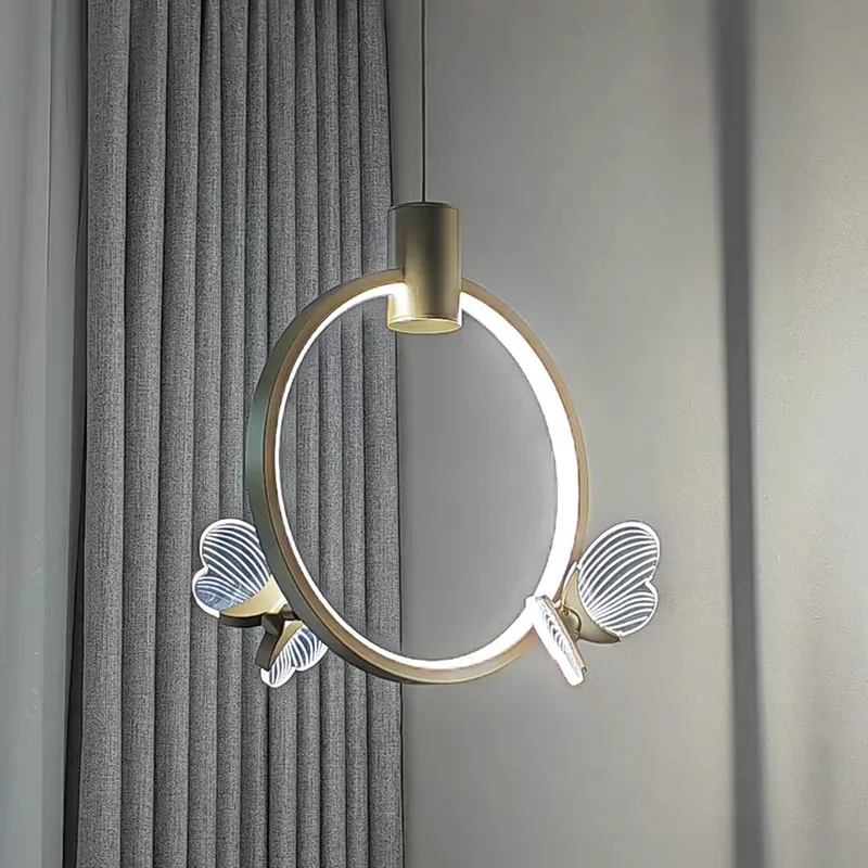 Linha de iluminação Mini Borboletas - criativo e elegante