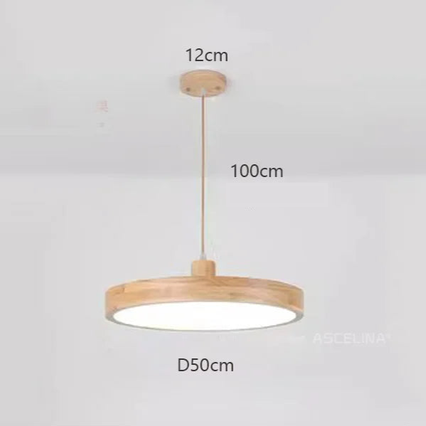 Pendente Wooden - em led