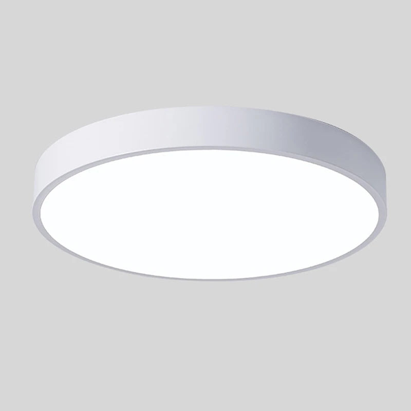 Plafon Redondo com detalhe amadeirado - 05 Cores