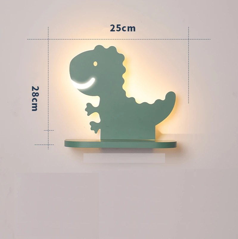 Prateleiras Cartoon com iluminação em led