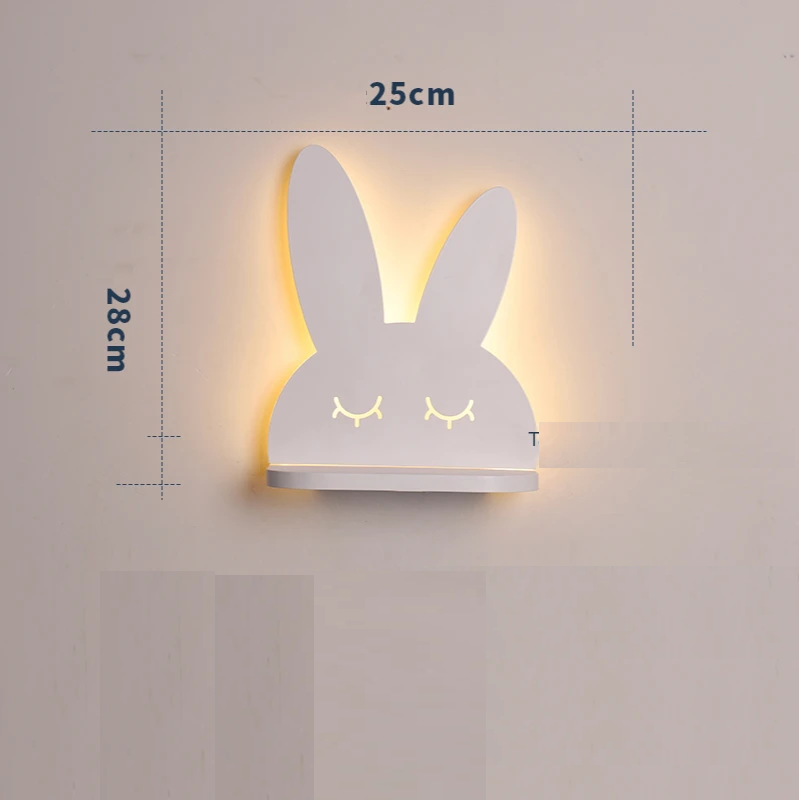 Prateleiras Cartoon com iluminação em led