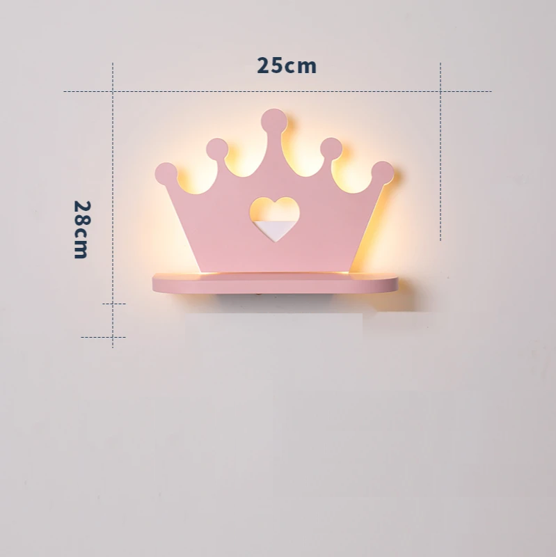 Prateleiras Cartoon com iluminação em led