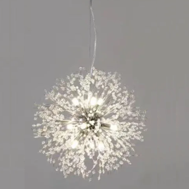 Lustre Sparks 8 lâmpadas - 40cm diâmetro