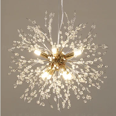 Lustre Sparks 8 lâmpadas - 40cm diâmetro