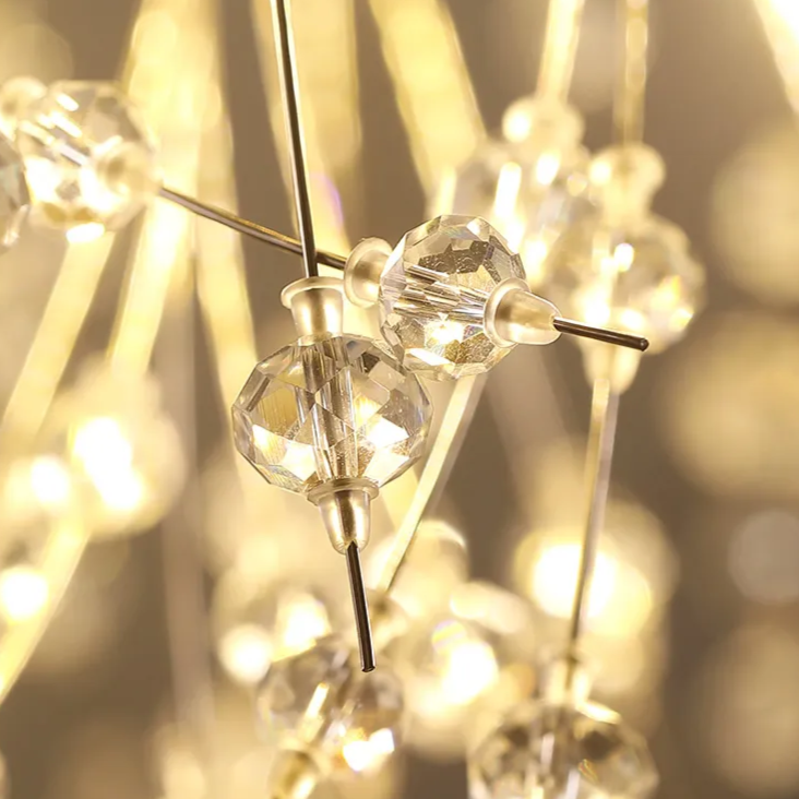 Lustre Sparks 8 lâmpadas - 40cm diâmetro