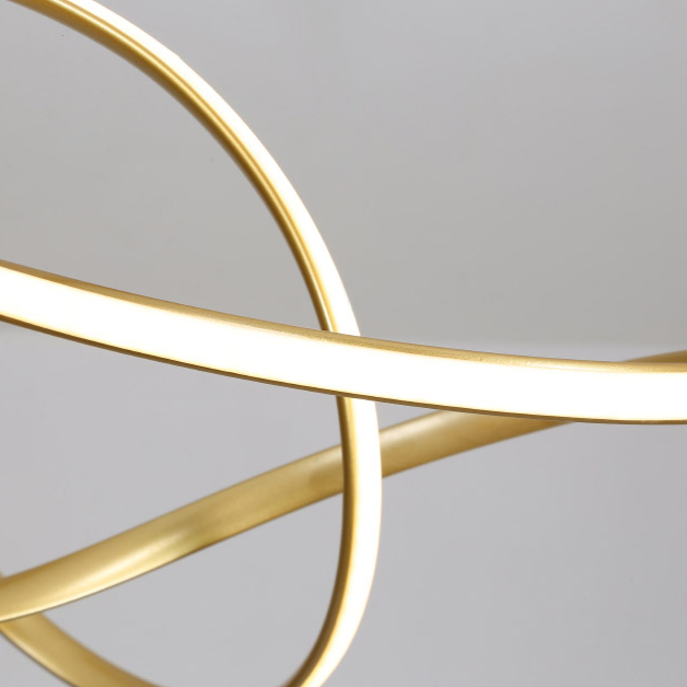 Lustre pendente em led dimerizável Spirit - 03 Opções de cor