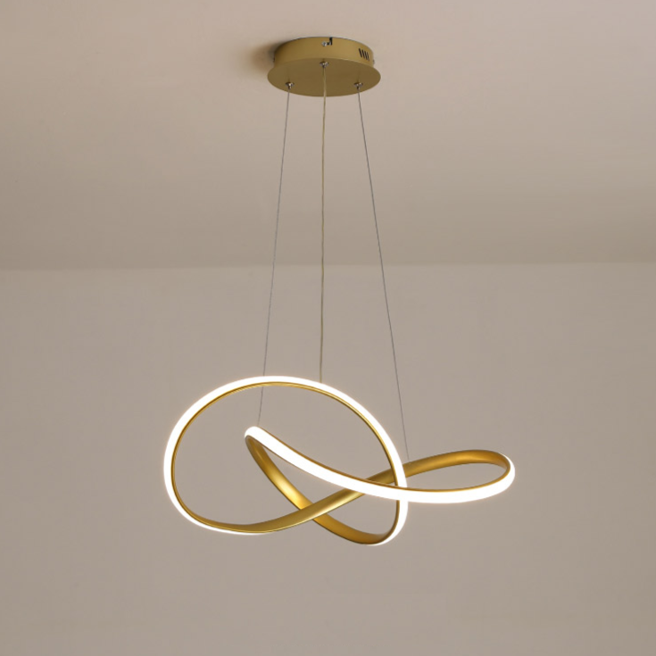 Lustre pendente em led dimerizável Spirit - 03 Opções de cor