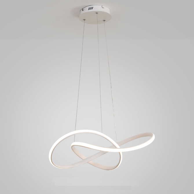 Lustre pendente em led dimerizável Spirit - 03 Opções de cor