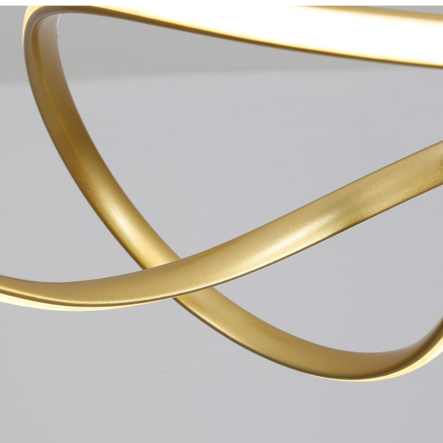 Lustre pendente em led dimerizável Spirit - 03 Opções de cor