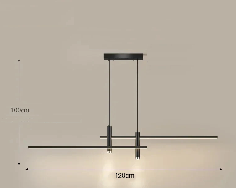 Lustre em led Sydney - Moderno e elegante