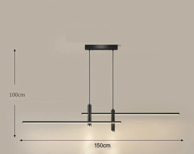 Lustre em led Sydney - Moderno e elegante