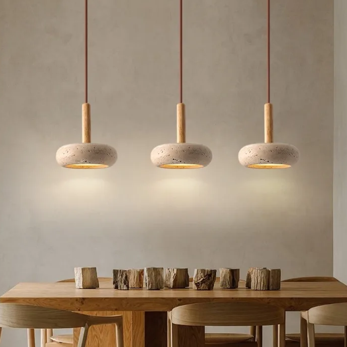 Linha de Pendentes Travertino - 06 Modelos