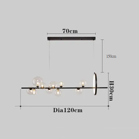Lustre Vega - Design Contemporâneo