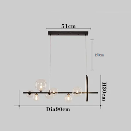 Lustre Vega - Design Contemporâneo