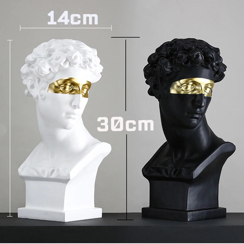 Escultura Decorativa Domani - Em Resina