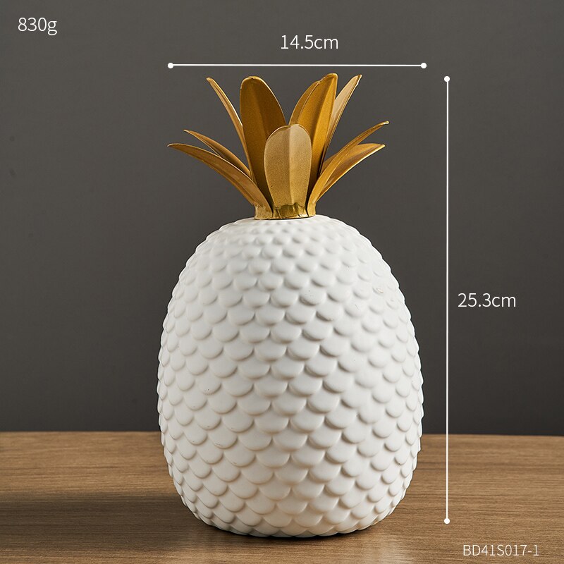 Adorno decorativo Abacaxi Moderno - 03 Cores