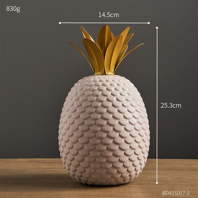 Adorno decorativo Abacaxi Moderno - 03 Cores