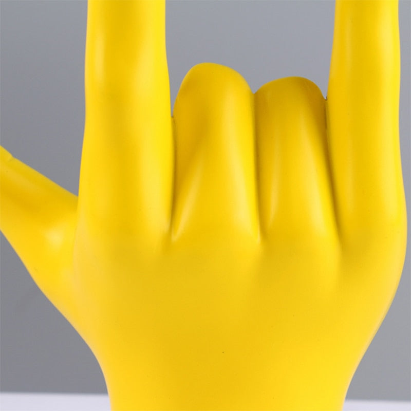 Esculturass decorativas Hands Colors - 03 Cores