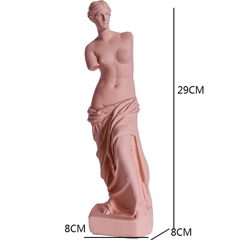 Escultura decorativa Venus de Milo - em poliresina