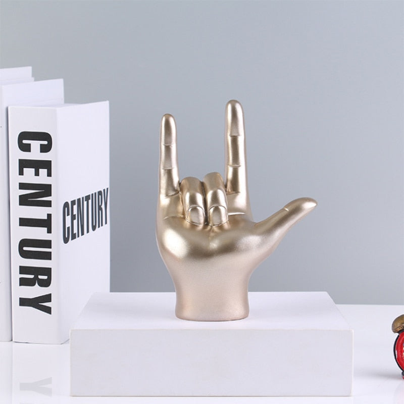 Esculturass decorativas Hands Colors - 03 Cores