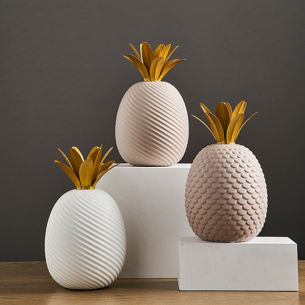 Adorno decorativo Abacaxi Moderno - 03 Cores