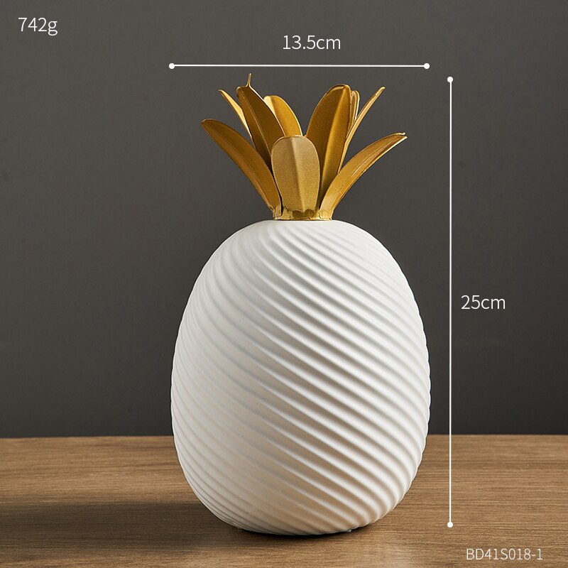 Adorno decorativo Abacaxi Moderno - 03 Cores