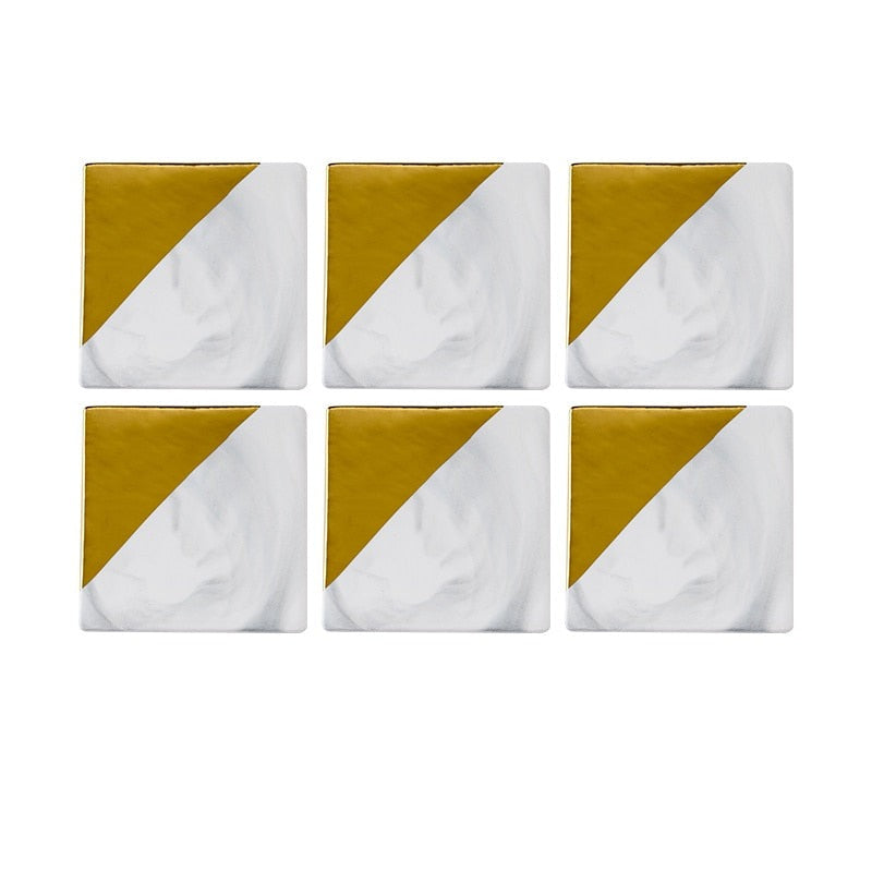 Coasters Mármore - Jogo 6pcs