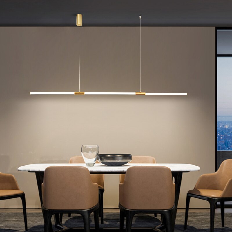 Lustre Neon Tube - Minimalista, moderno e elegante
