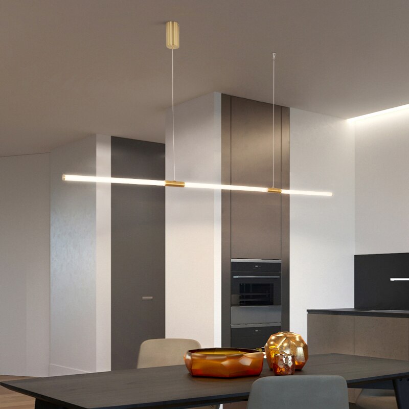 Lustre Neon Tube - Minimalista, moderno e elegante