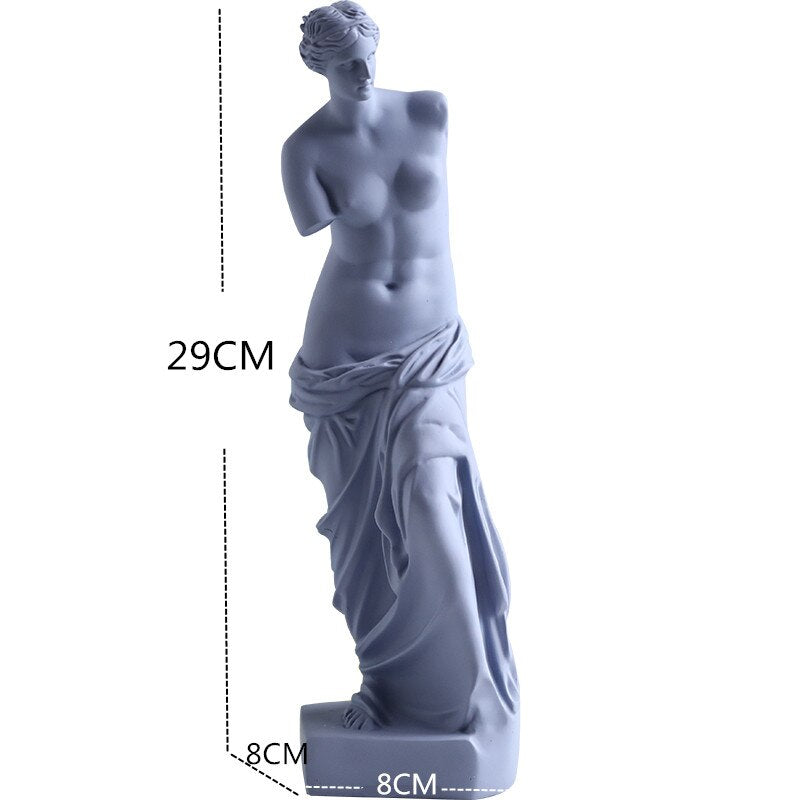 Escultura decorativa Venus de Milo - em poliresina