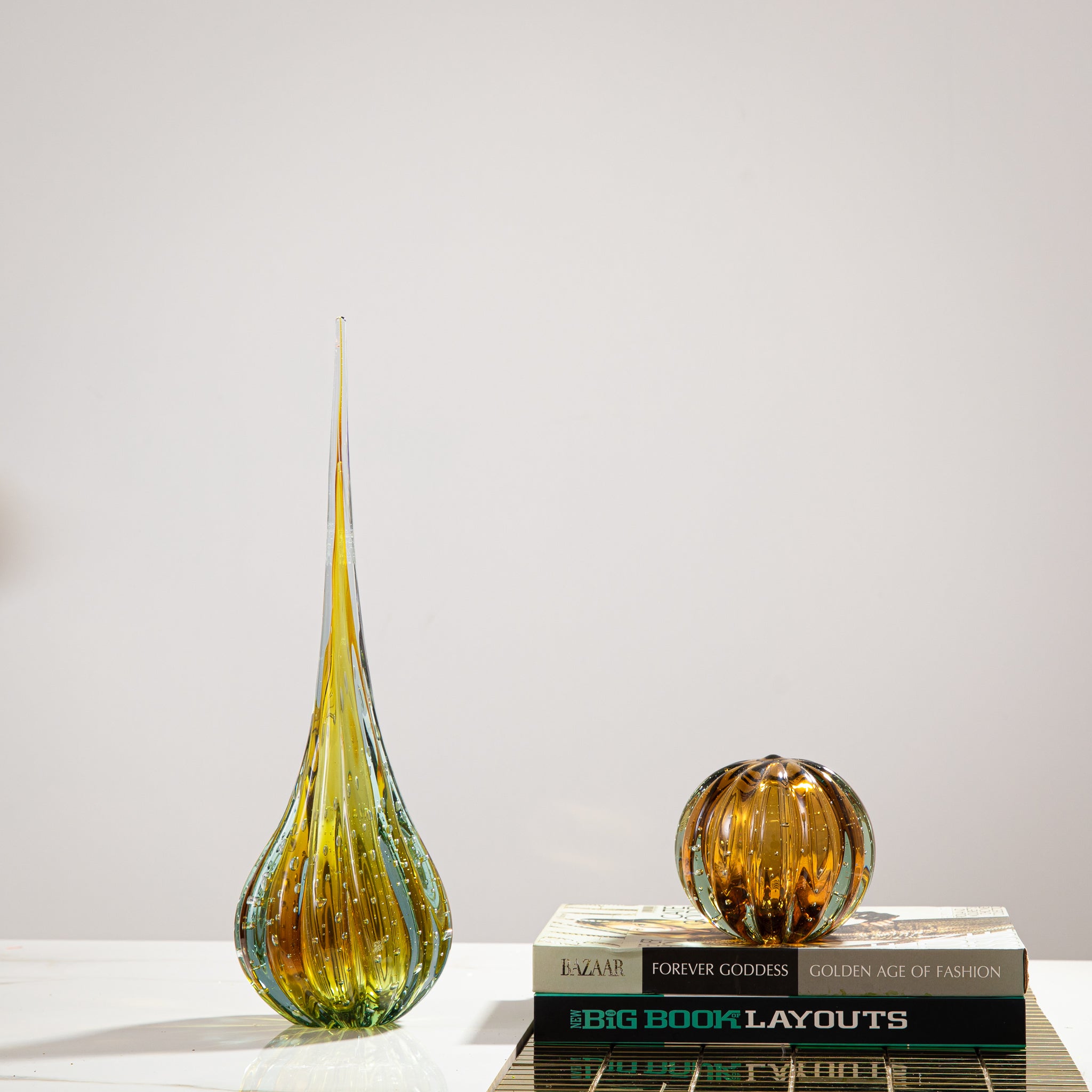 Bola de decoração em Murano - 02 Cores