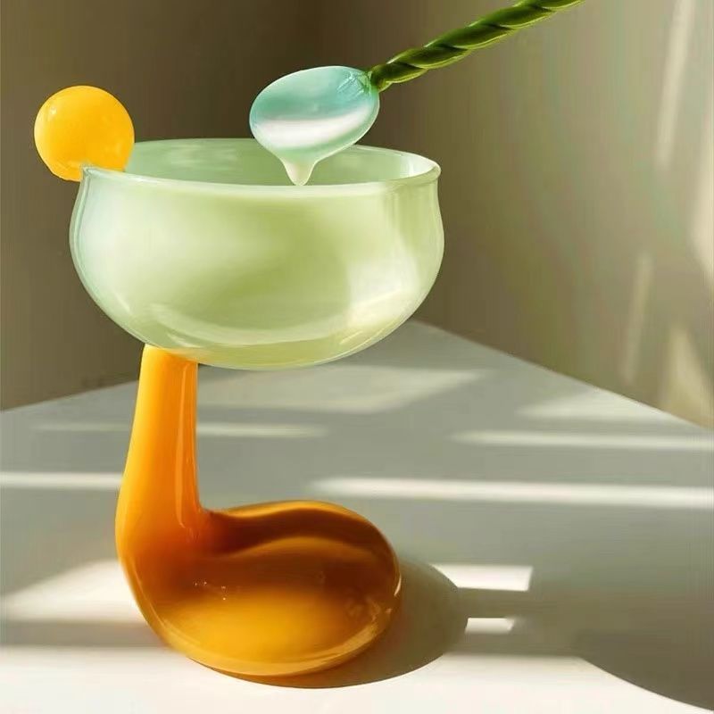 Taças Unique Design - detalhe bola em vidro