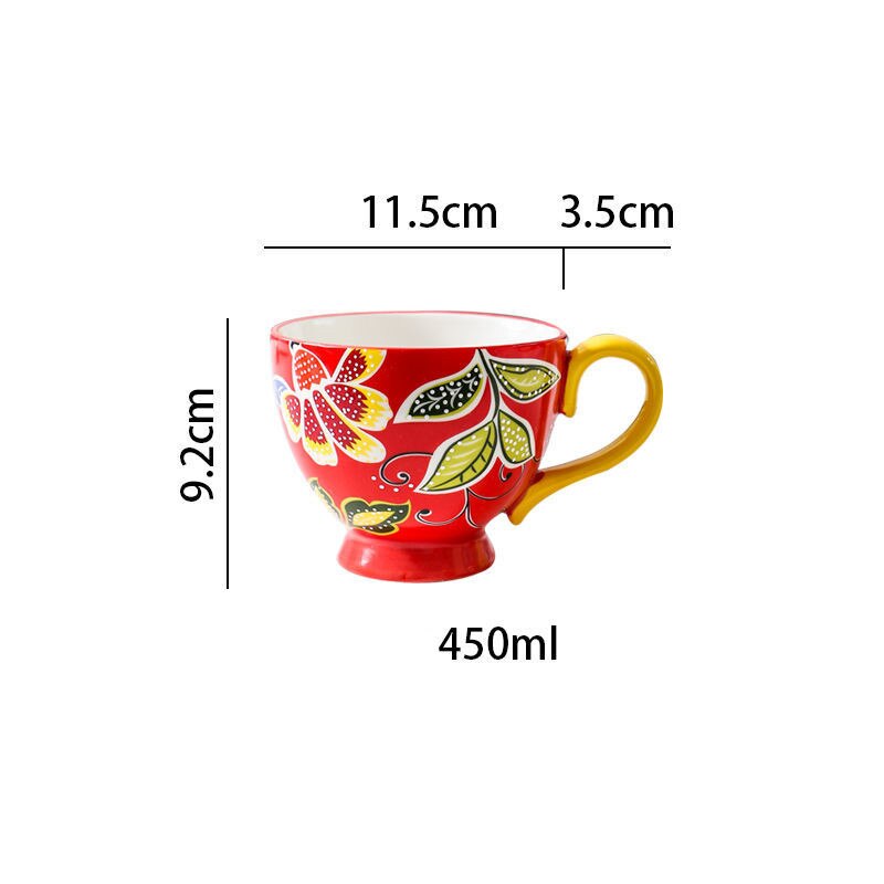 Louças em cerâmica pintada a mão Bellagio