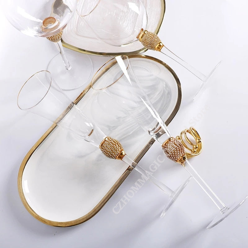 Jogo taças & copos Glamurous