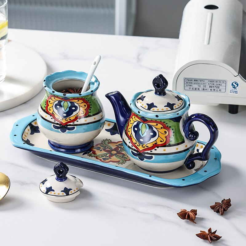 Kit 3pcs Bohemian - em cerâmica