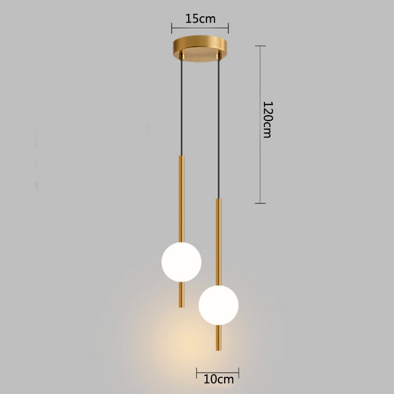 Pendentes Balls - design moderno