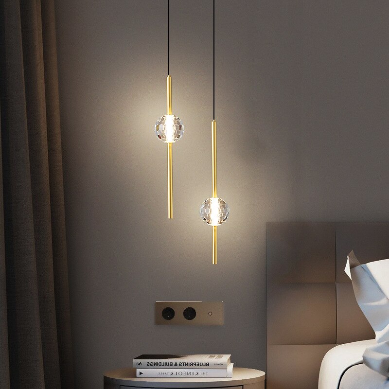 Pendente Bola de Cristal - design moderno elegante
